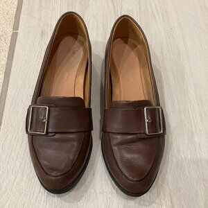 Naturalizer Melanie Ox Brown Leather Loafer 7.5 M